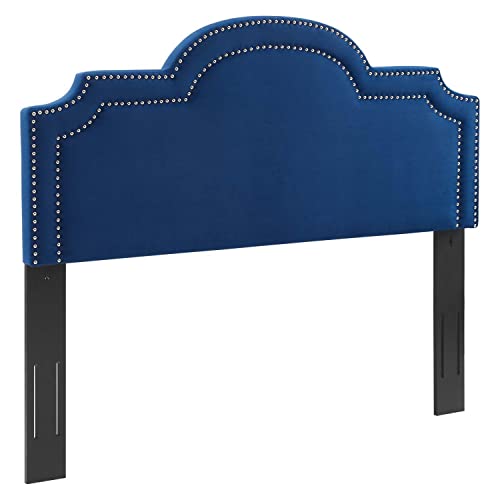 Modway Belinda Velvet King Headboard with Navy MOD-6570-NAV