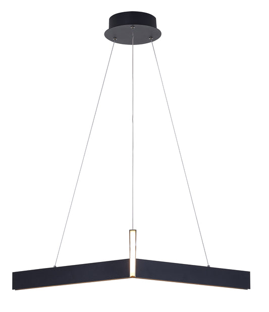Black LED Chandelier - MV03BLK