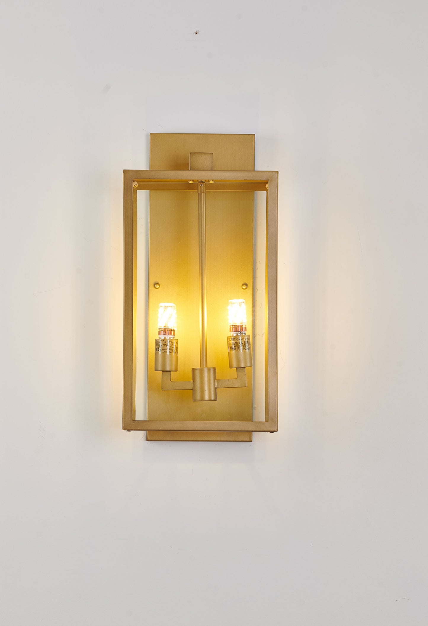Brass Outdoor Wall Sconce - KC02W21BR