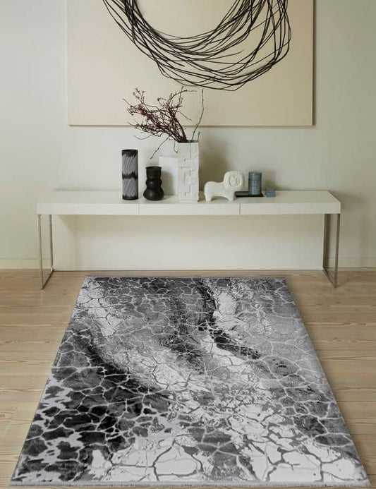 Whiteline Modern Living Mirabella Decorative Acrylic Rug