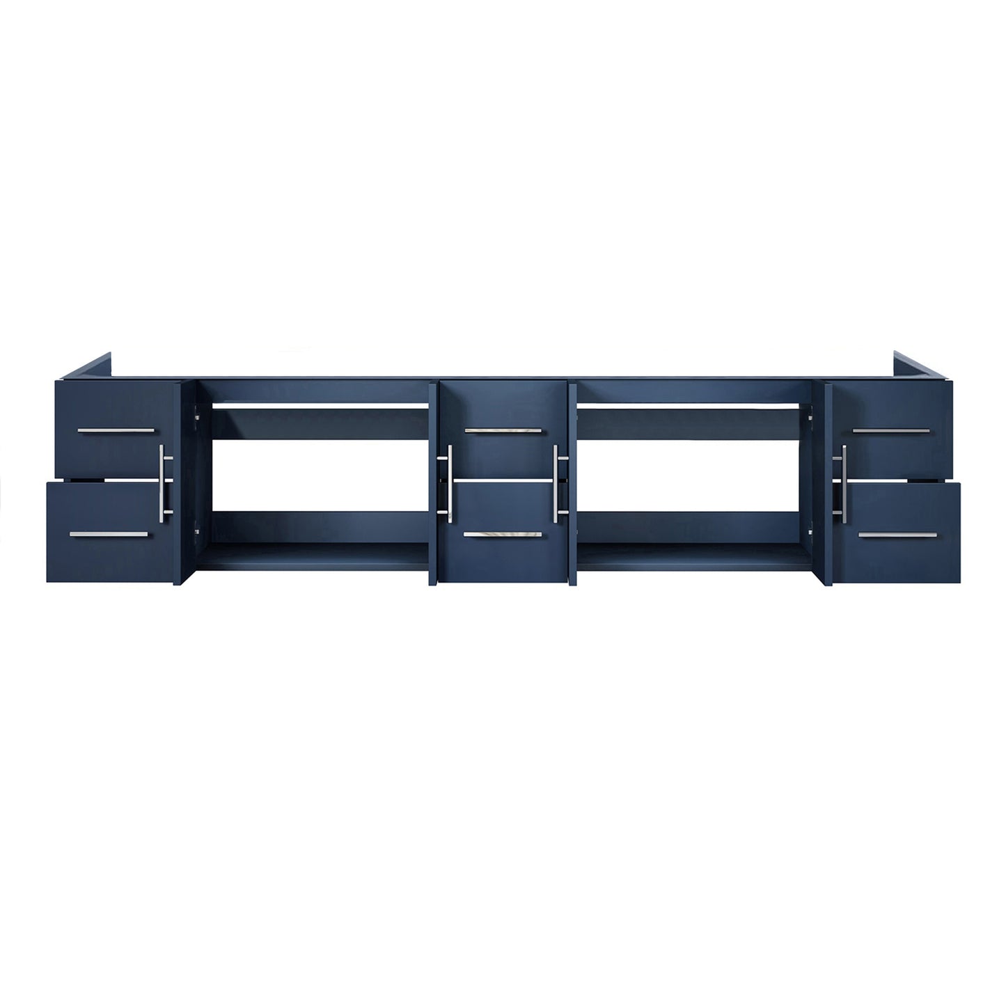 Geneva 84" Navy Blue Vanity Cabinet Only