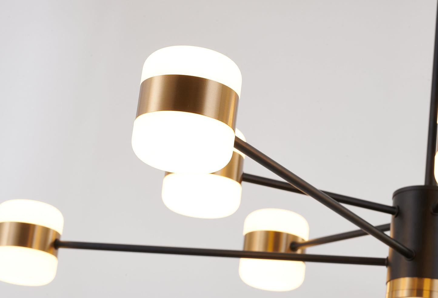 Black LED Chandelier - BE18C38B