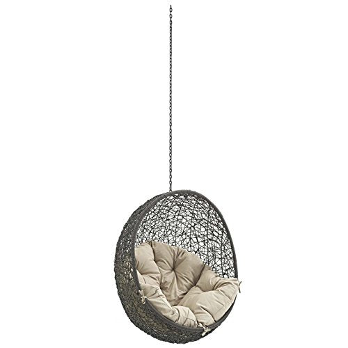 Modway Hide Outdoor Patio Swing Chair Without Stand