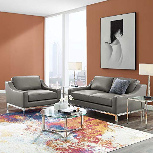 Modway Harness Living-Room-Furniture-Sets, Gray