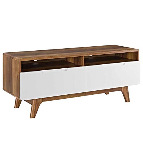 Modway EEI-2533-WAL-WHI Origin 47" TV Stand