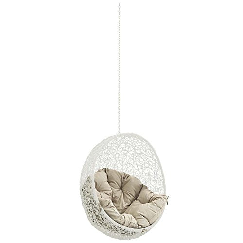 Modway Hide Outdoor Patio Swing Chair with Stand