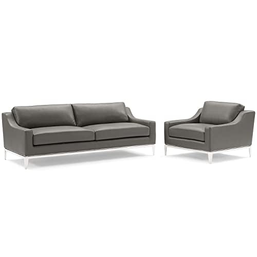 Modway Harness Living-Room-Furniture-Sets, Gray