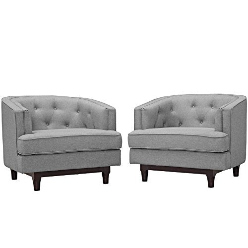 Modway Coast Fabric Upholstered Contemporary Modern