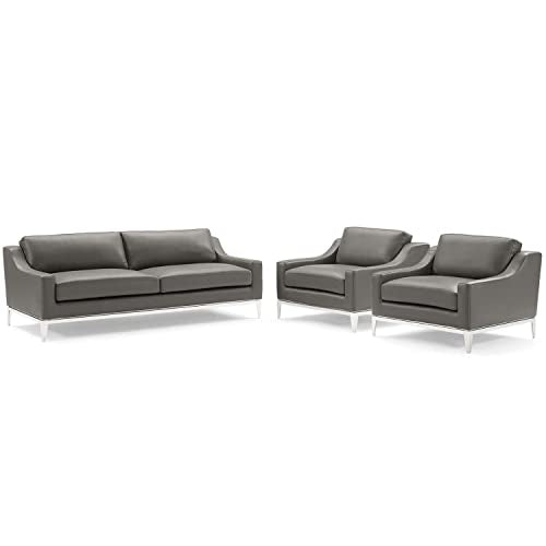 Modway Harness Living-Room-Furniture-Sets, Gray