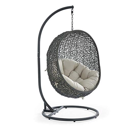 Modway Hide Outdoor Patio Swing Chair Without Stand
