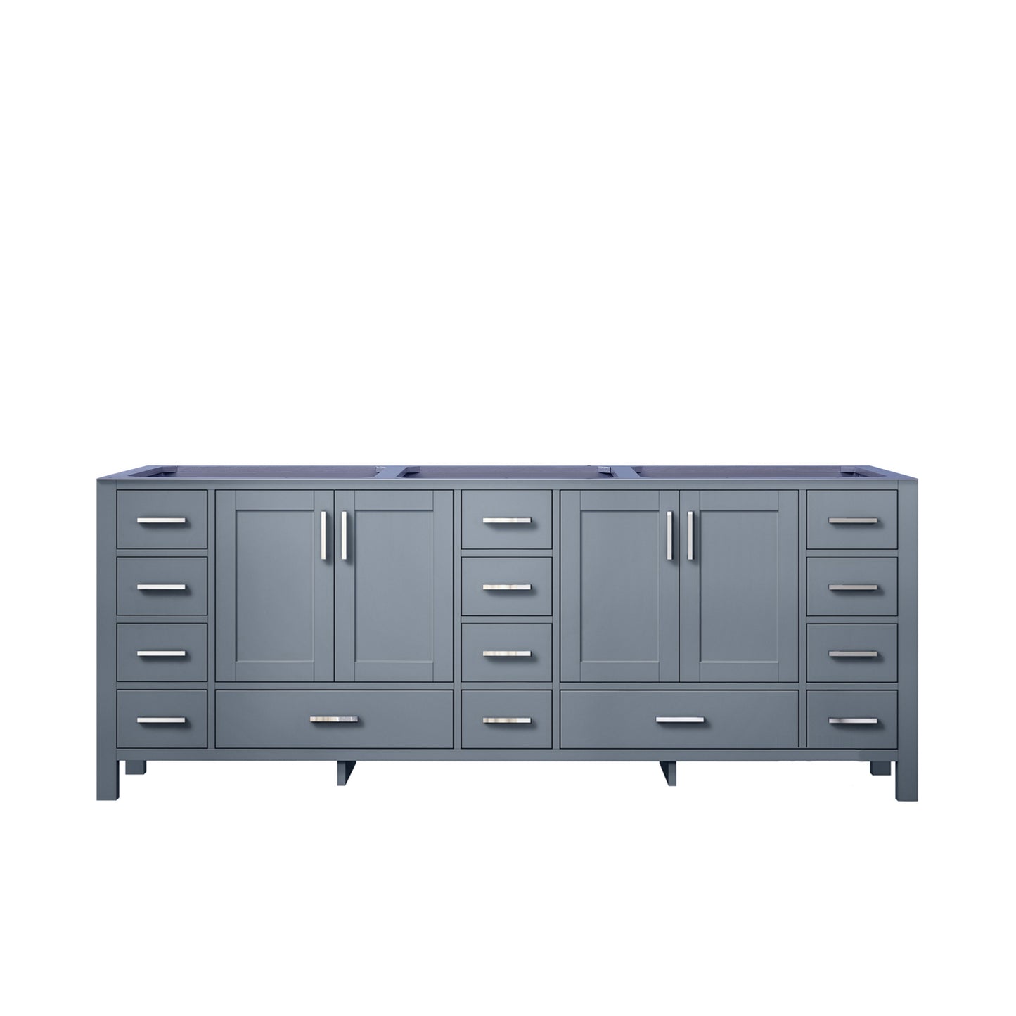Jacques 84" Dark Grey Vanity Cabinet Only