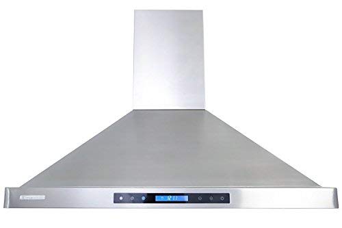 XtremeAir PX15 Wall Mount Range Hood with 900 CFM Baffle Filters/Grease Drain Tunnel