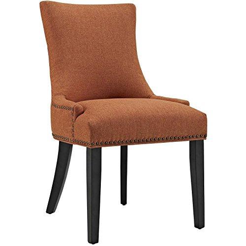 Modway Marquis Fabric Dining Chair in Beige