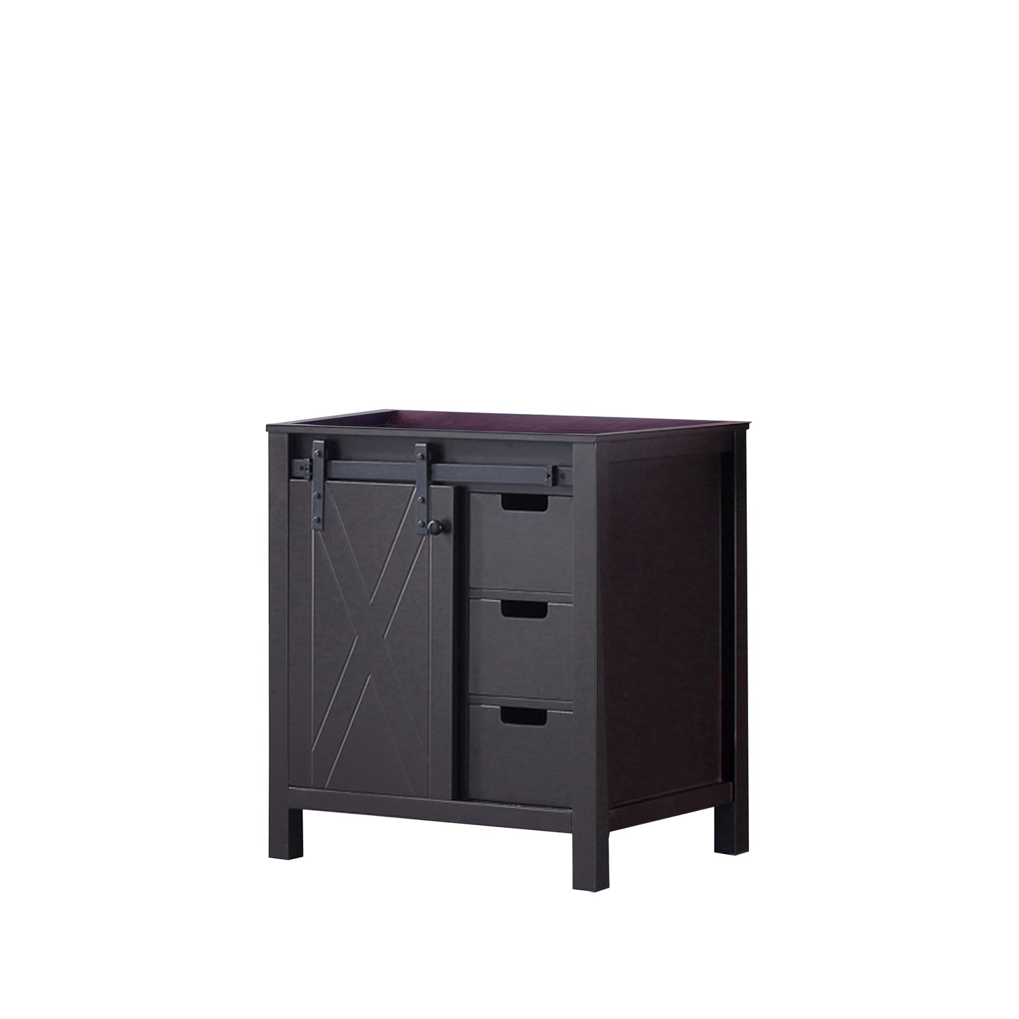 Marsyas 30" Brown Vanity Cabinet Only
