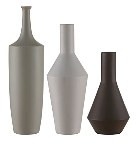 Crestview Collection CVVZSA011 Zen Japanese Inspired Bottles,Set of 3 Accessories