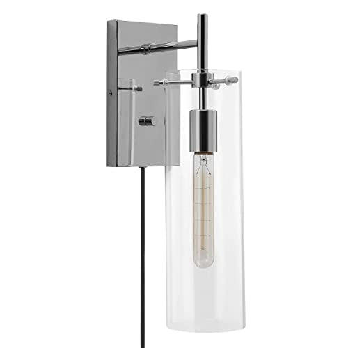 Modway Skylark Wall Sconce in Clear Polished Nickel