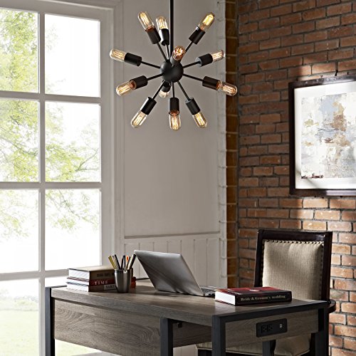 Modway Spectrum Metal Table Lamp in Black