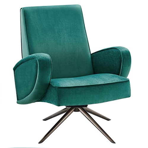Modway Superior Performance Velvet Swivel Chair with Teal Finish EEI-5027-TEA