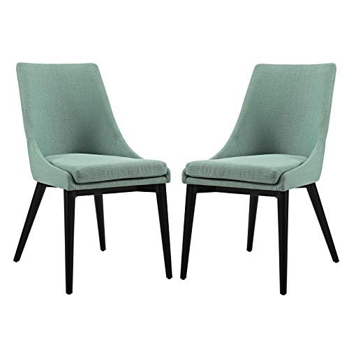 Modway Viscount Mid-Century Modern Upholstered Fabric Dining Side Chair