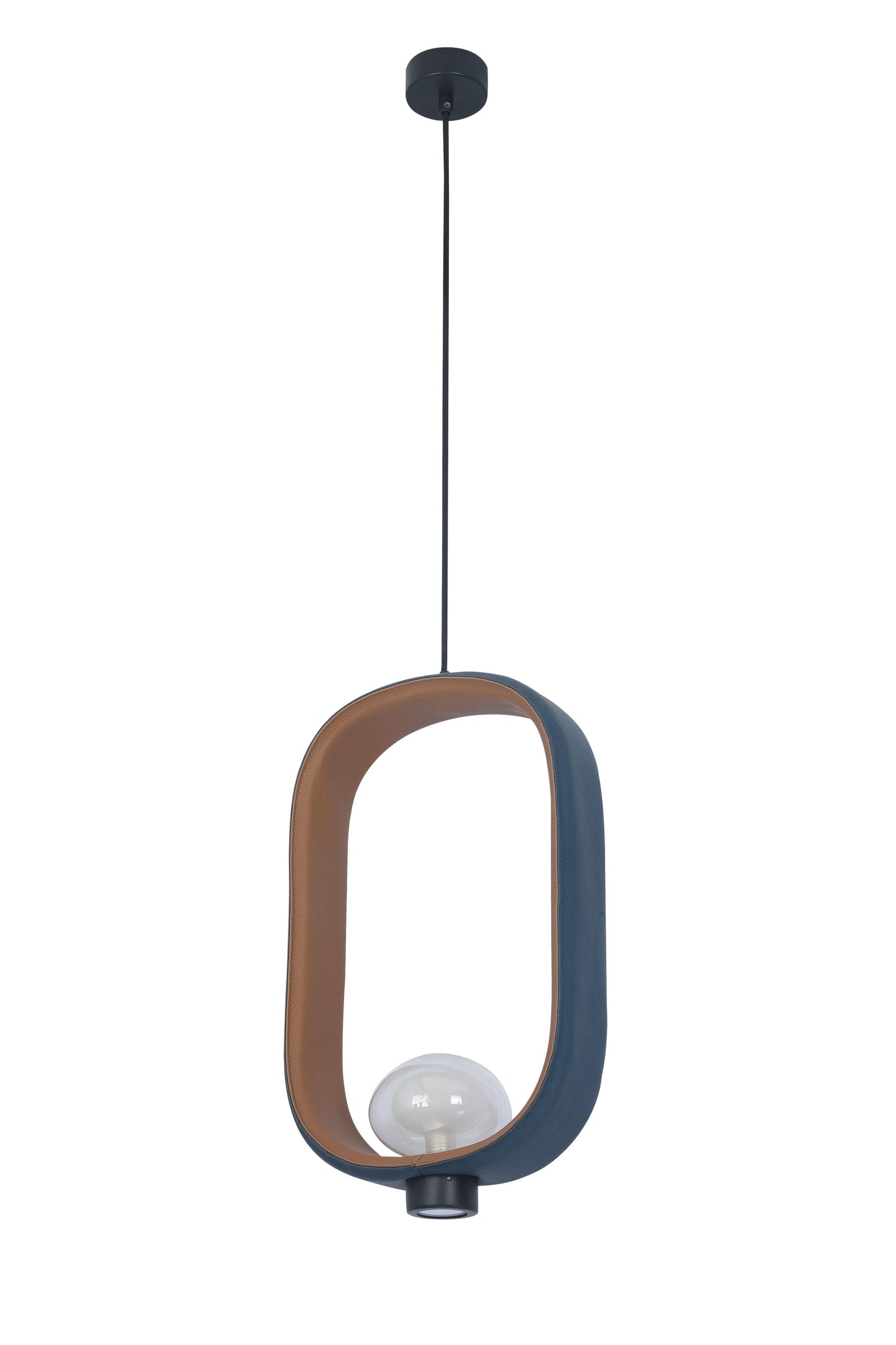 Blue Single Pendant Lighting - DLS13P10B