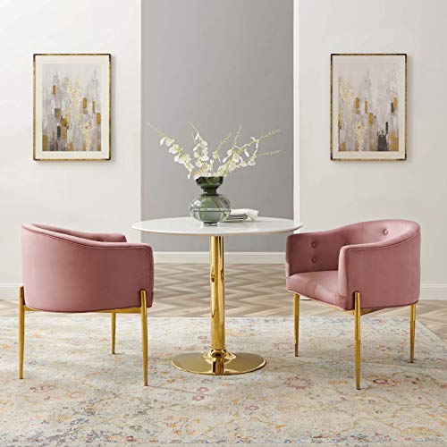 Modway Savour Tufted Performance Velvet Accent Chairs Set of 2