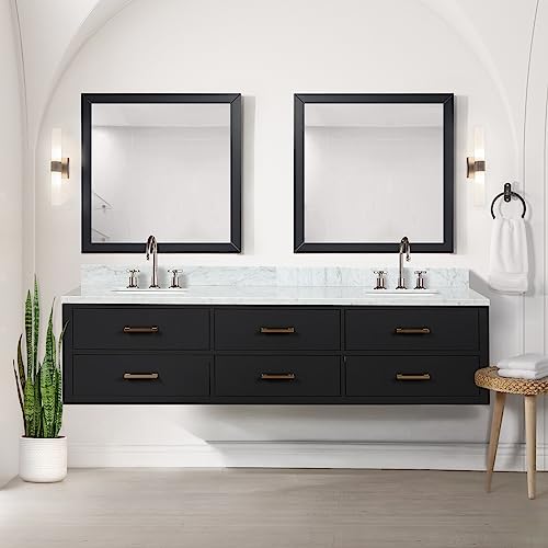 Castor Bath Vanity and Carrara Marble Top