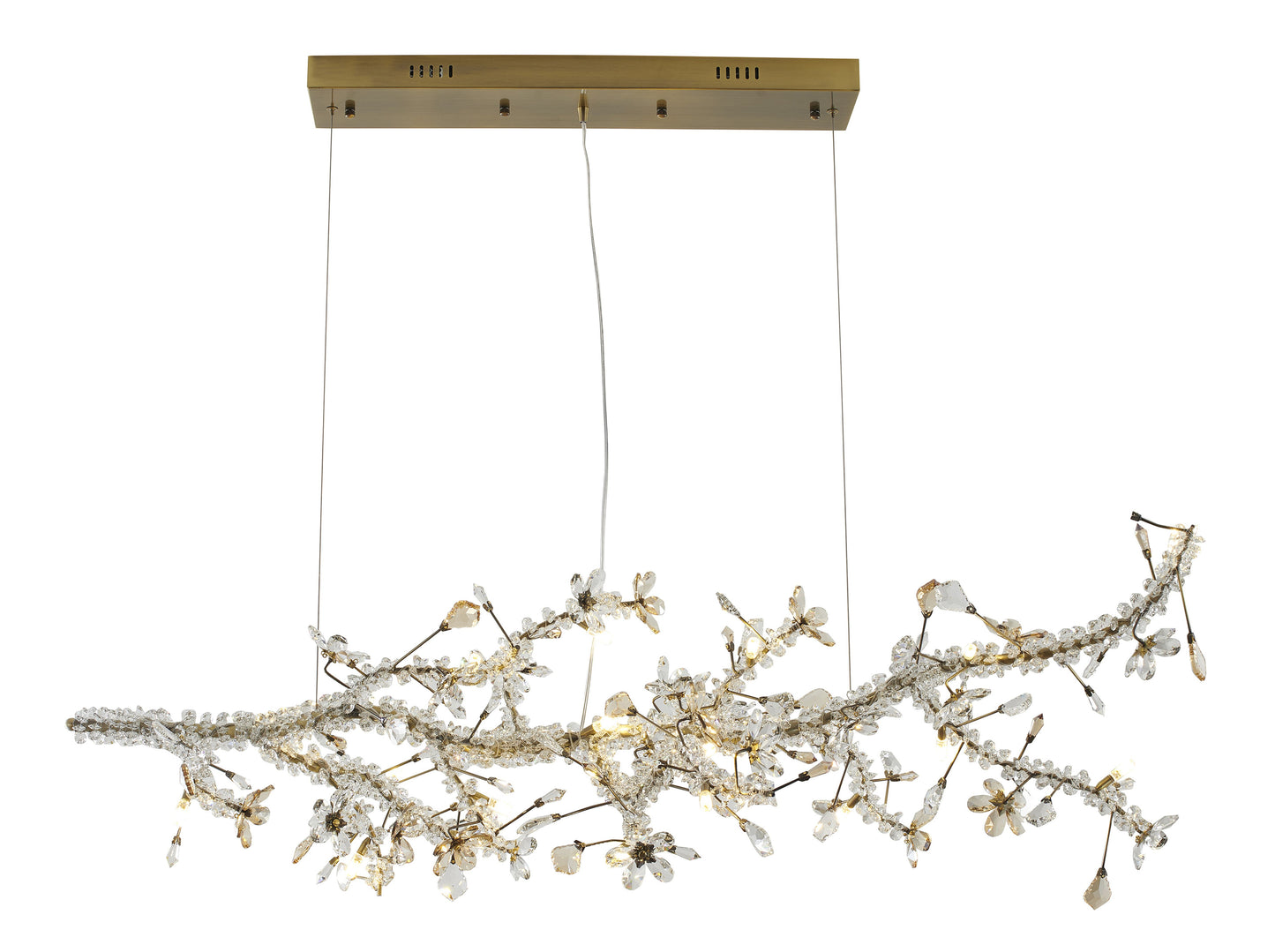 Gold Chandelier - LX9905-BRZ