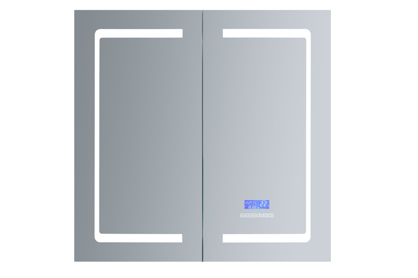 Bracciano 36" x 36" Tall LED Medicine Cabinet w/ Defogger