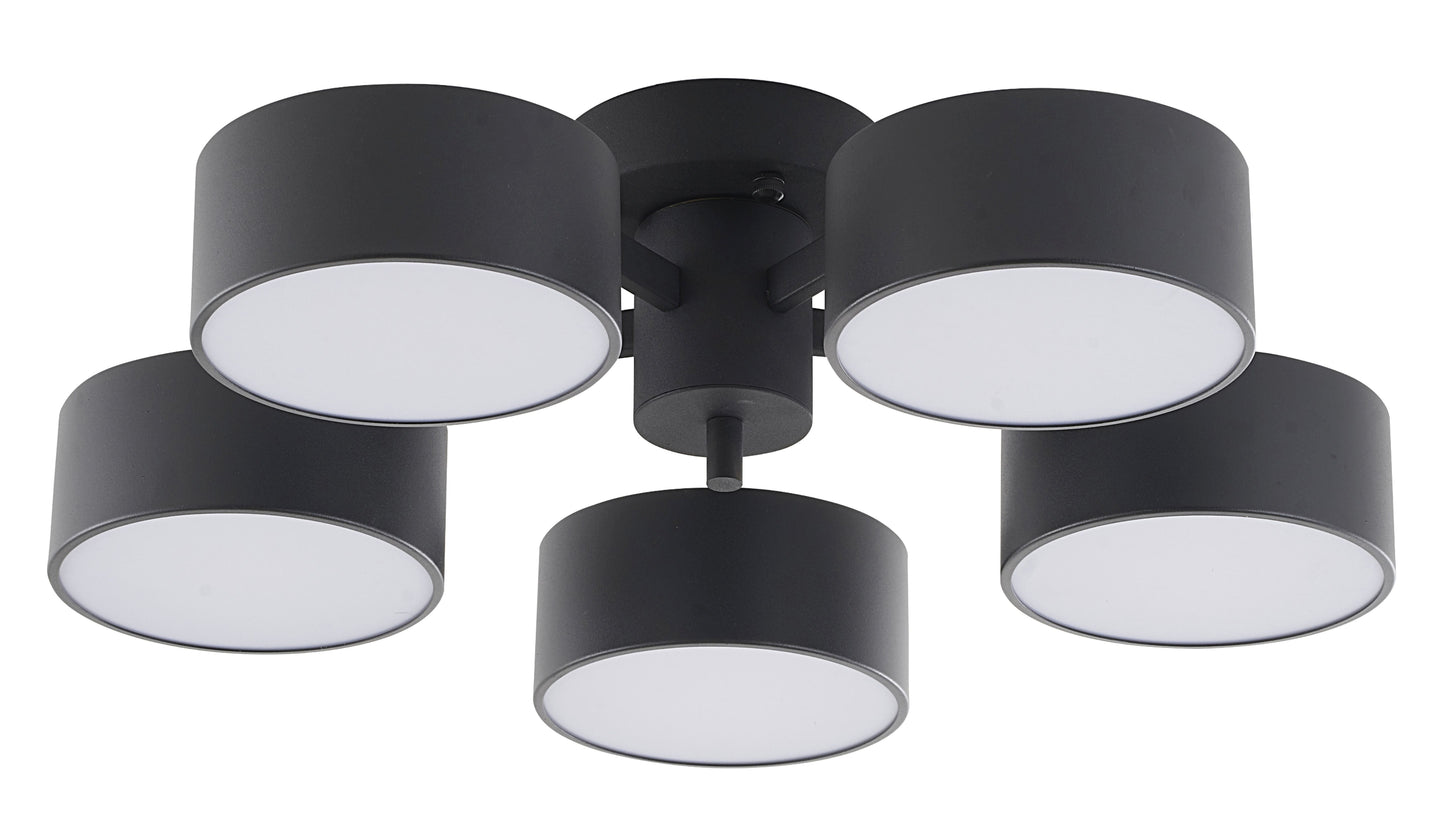 Black LED Chandelier - BE11C24B