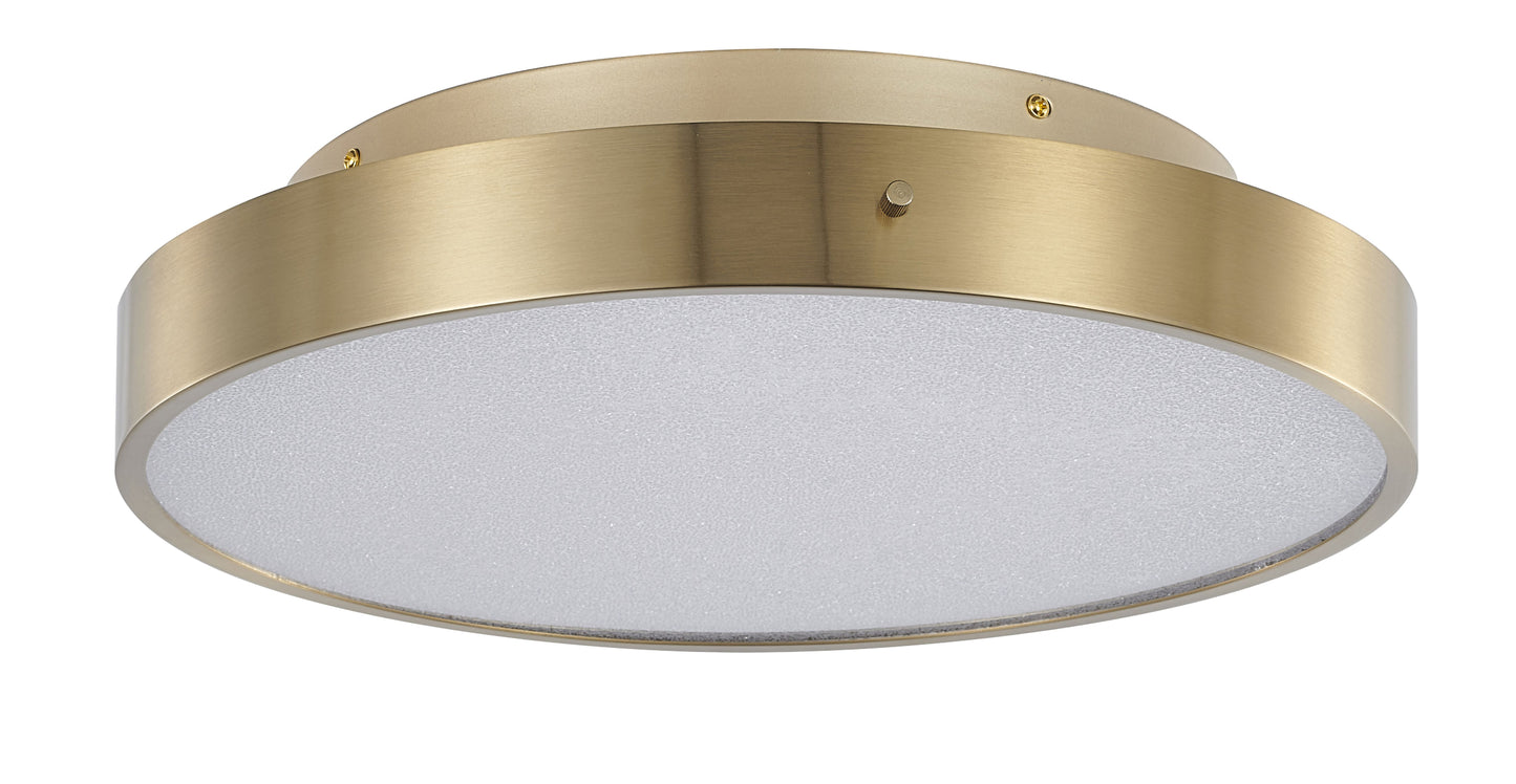 Brass LED Flush Mount - FT103FM16BR