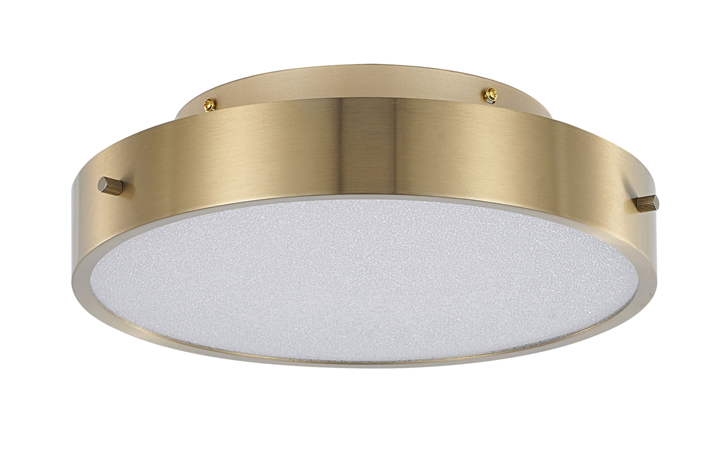 Brass LED Flush Mount - FT102FM12BR