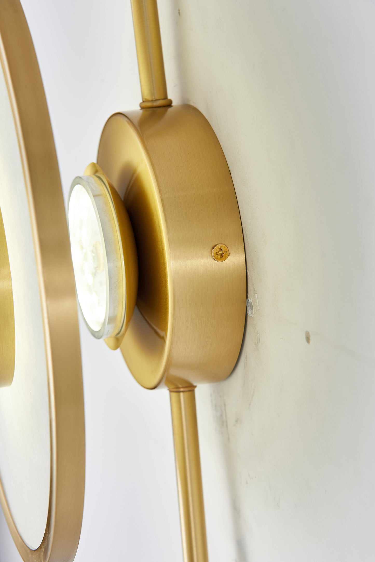 Brass & Black LED Wall Sconce - FT77W24BR