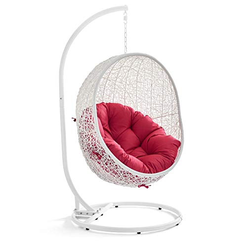 Modway Hide Outdoor Patio Swing Chair with Stand