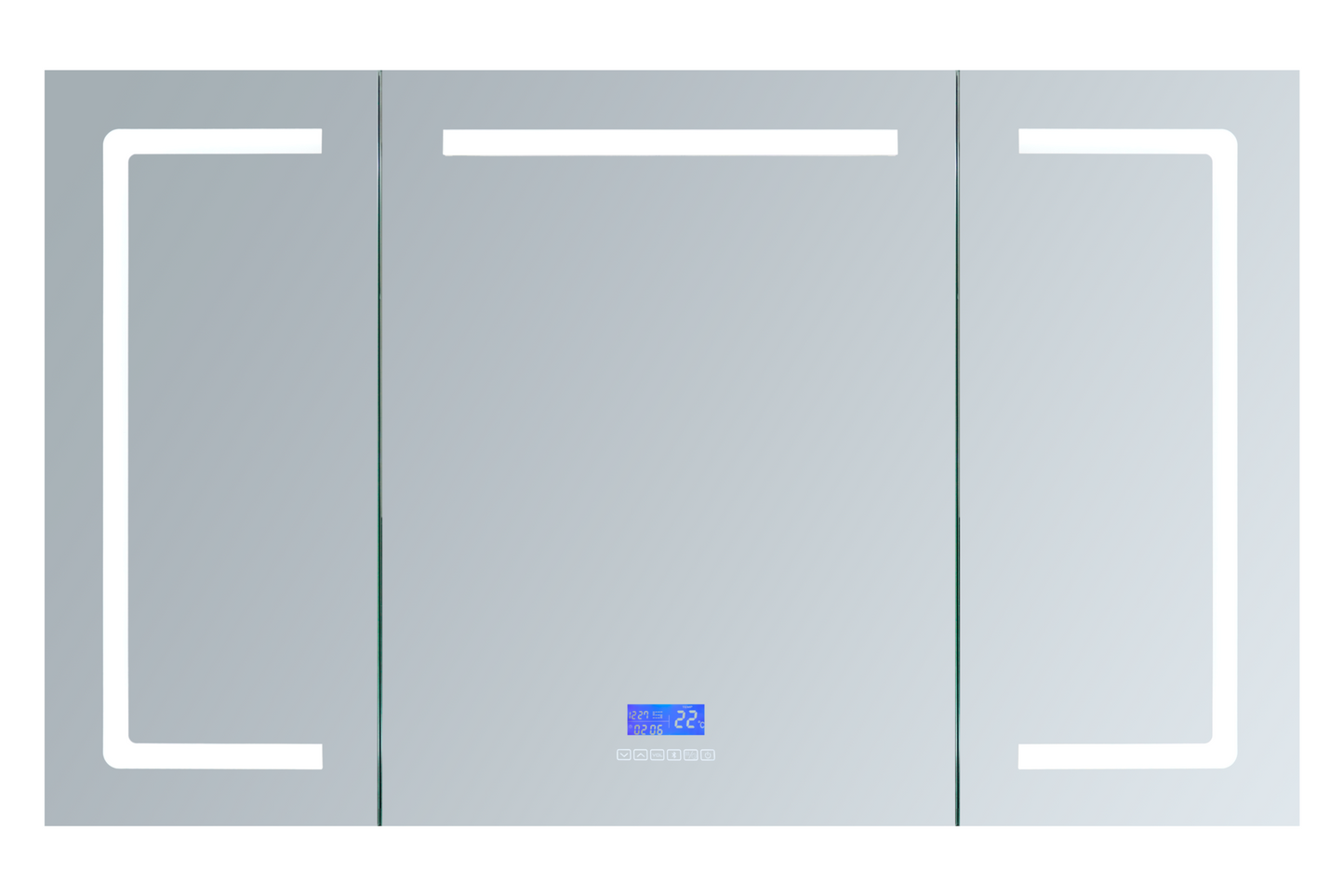 Lesina 60" Widex36" Tall LED Medicine Cabinet w/ Defogger
