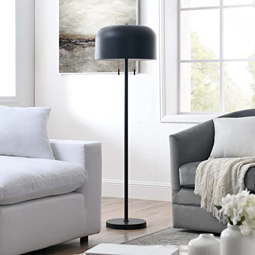 Modway Avenue Floor Lamp in Black