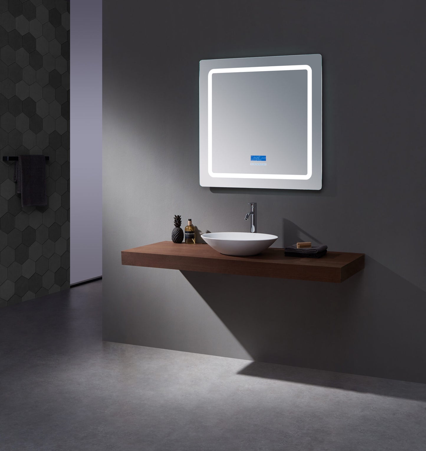 Caldona 36" Widex32" Tall LED Mirror w/ Defogger