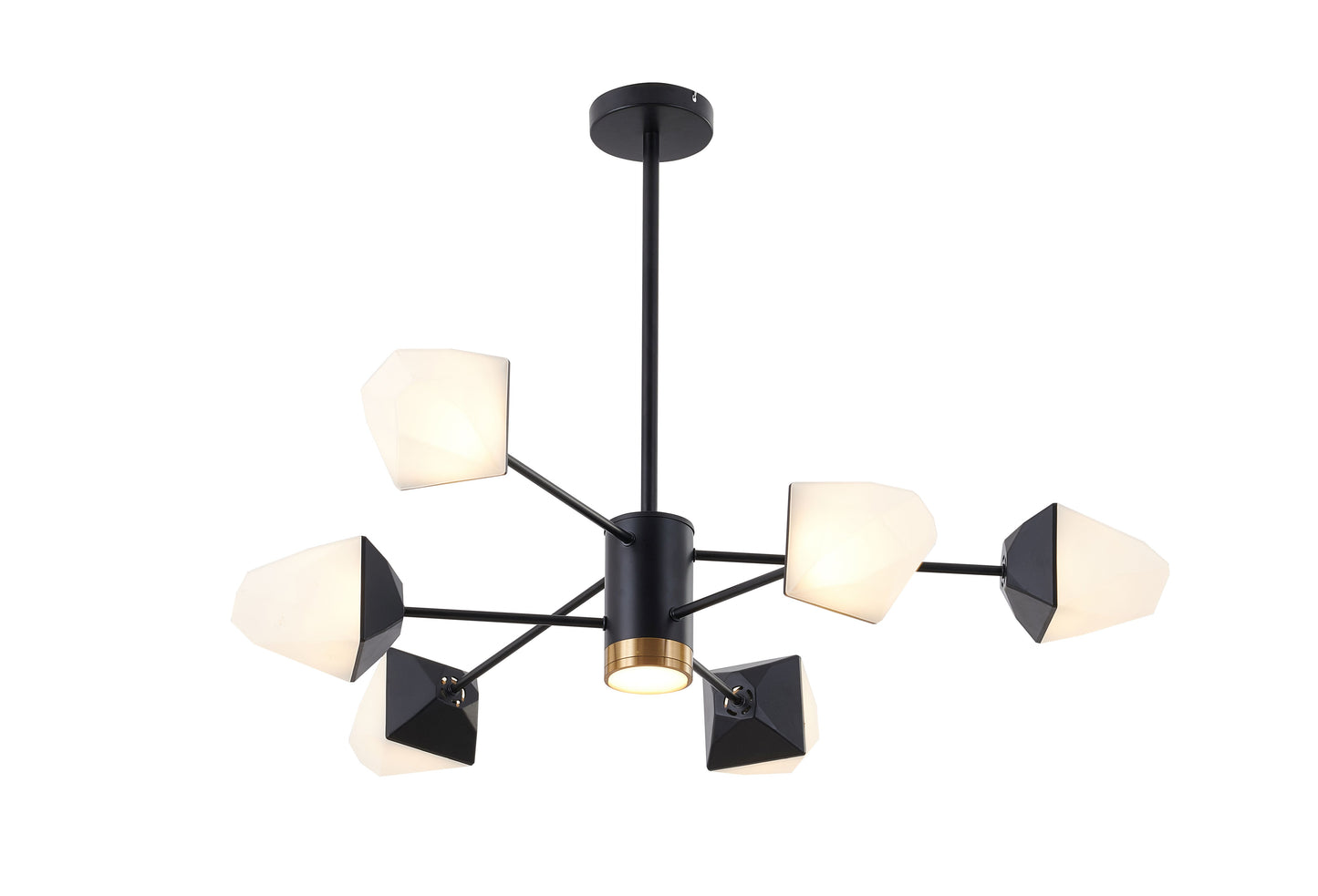 Black LED Chandelier - BE22C25B