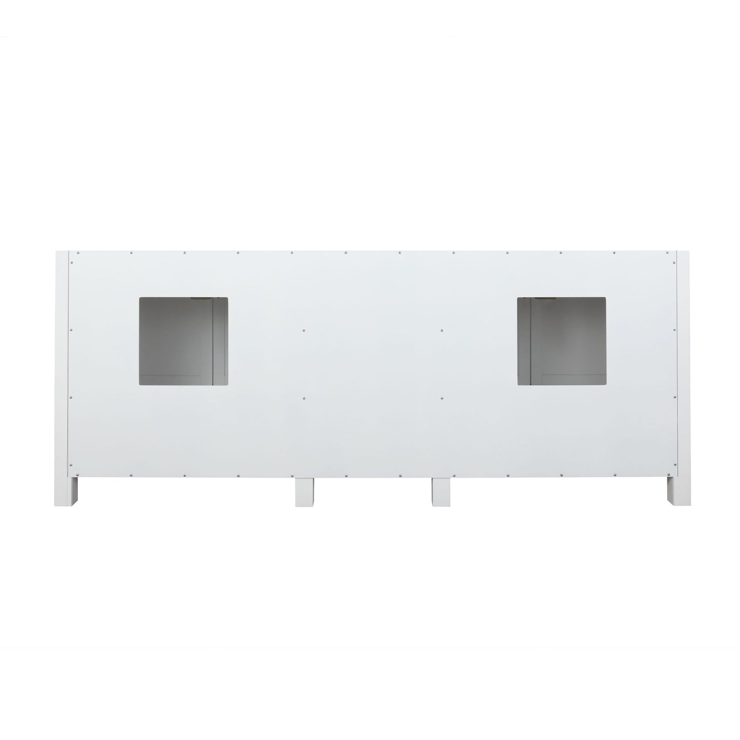 Ziva 84" White Vanity Cabinet Only