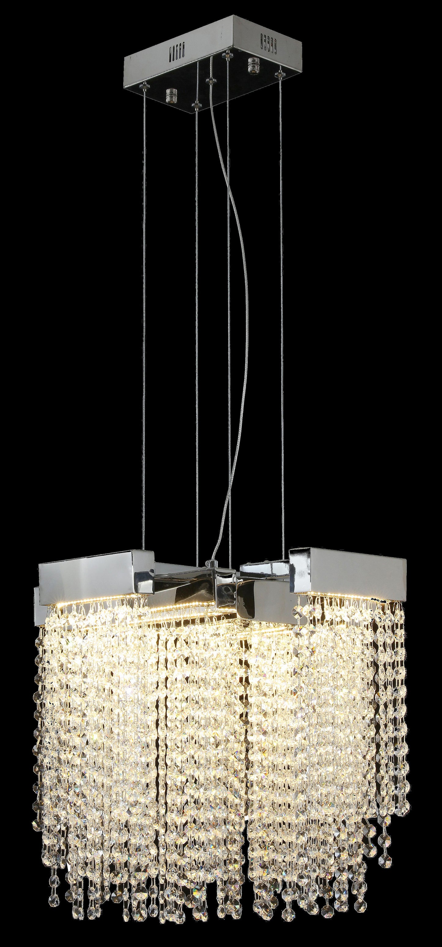 Chrome LED Chandelier - OC26C19CH