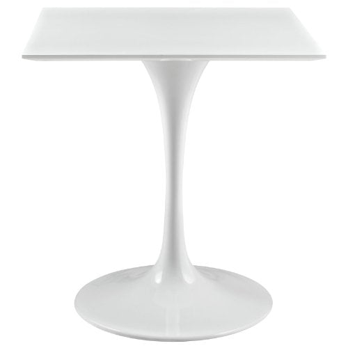 Modway EEI-3221-ROS-WHI Lippa 36" Square Dining Table