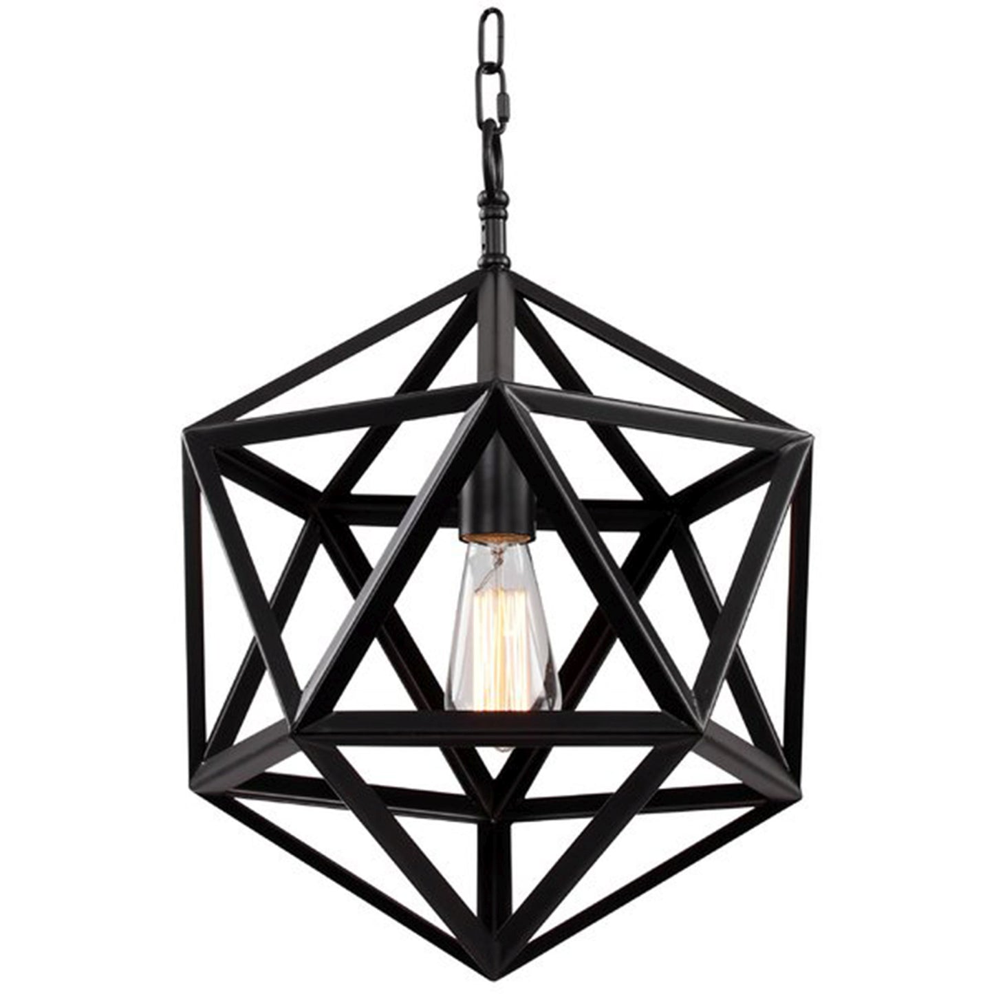 Black Single Pendant Lighting - DU28