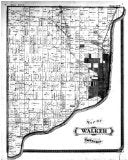 Walker Township, Kent County 1876, Michigan, 1876 Fine-Art Reproduction