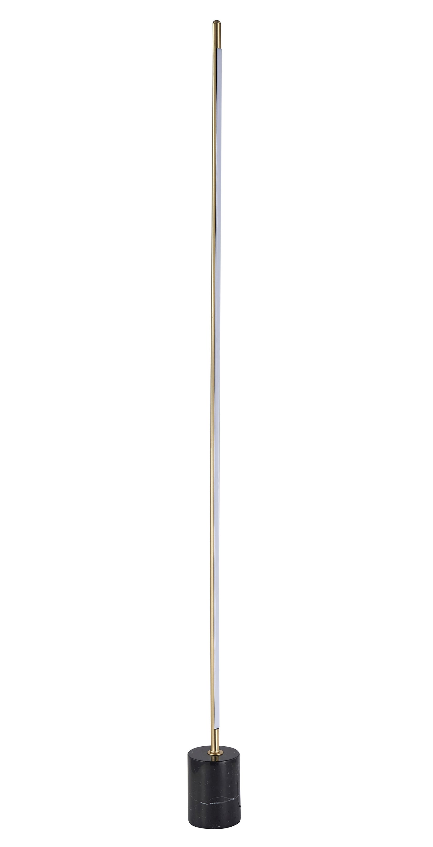 Brass & Black LED Floor Lamp - FT82F60BR