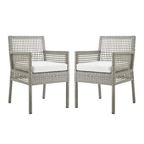 Modway Aura Piece Outdoor Patio Wicker Rattan Set