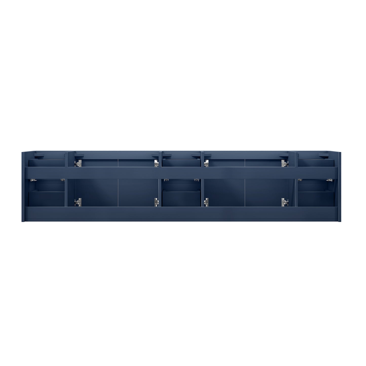 Geneva 84" Navy Blue Vanity Cabinet Only