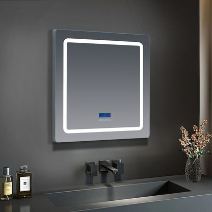 Lexora Caldona 36 in. W x 32 in. H LED Bathroom Vanity Mirror