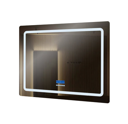Lexora Caldona 48 in. W x 36 in. H LED Bathroom Vanity Mirror