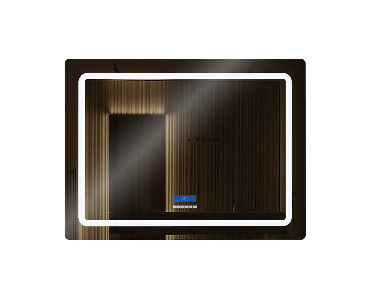 Lexora Caldona 48 in. W x 36 in. H LED Bathroom Vanity Mirror