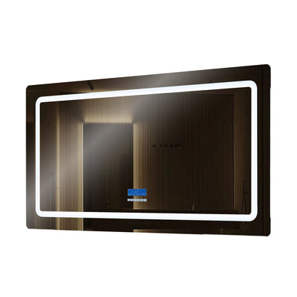 Lexora Caldona 60 in. W x 32 in. H LED Bathroom Vanity Mirror