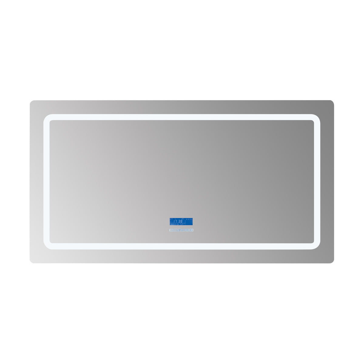 Lexora Caldona 60 in. W x 32 in. H LED Bathroom Vanity Mirror